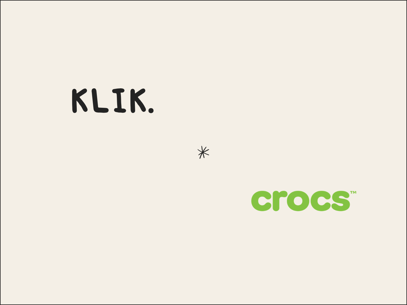 KLIK X Crocs