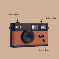 Only Picture Click Camera KLIK™️ Screen-Free Camera